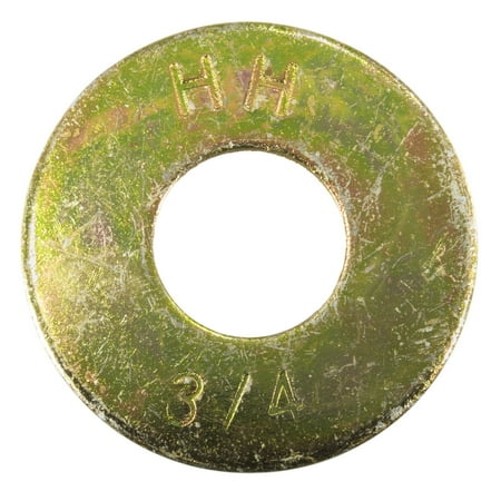 

3/4 x 13/16 x 2 Zinc Plated Grade 8 Steel USS Flat Washers FLWSRS-108