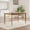 Wood, variant on MOONMISS Solid Wood Multi-function Modern Rectangular Dining Table for Dining Room,Kitchen-Wood
