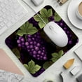 thumbnail image 2 of Grape Printed Square Gaming Mouse Pad, Non-Slip Rubber Bottom Mouse Mat for Office, 8.3x9.8 Inch, 2 of 6