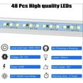 thumbnail image 4 of Barra de luz LED para compartimento con interruptor y adhesivo magnético, interruptor de iluminación para caja trasera de cabina, barra de luz para 4 luces de RV, 4 of 6