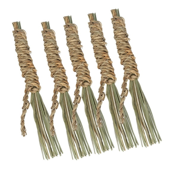Seagrass Twists, Small Pet Chews Organic Seagrass Chew Sticks Healthy Long-term Storage  For Teeth Grinding S Seagrass Chew Stick