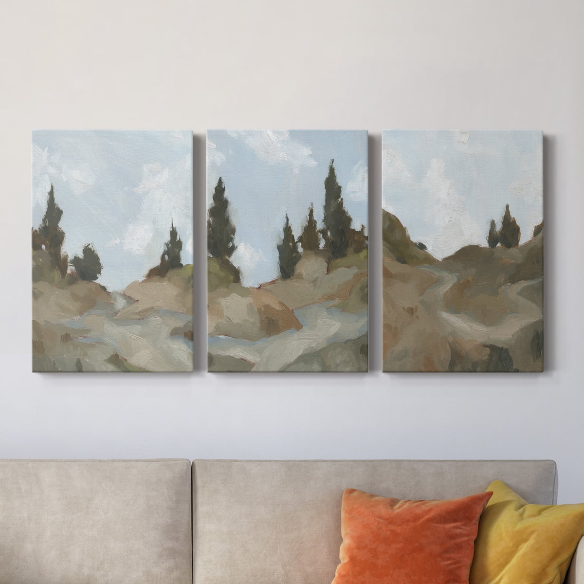 West Fork Hiking Trail I Premium Gallery Wrapped Canvas - Ready to Hang - 40 x 60 Each
