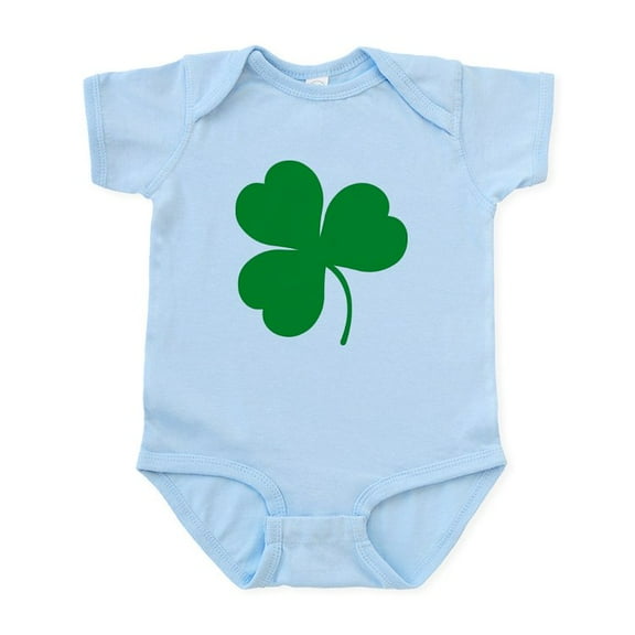CafePress - Ireland Irish Clover Infant Bodysuit - Baby Light Bodysuit, Size Newborn - 24 Months