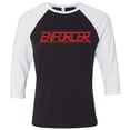 thumbnail image 1 of Enforcer Logo Raglan Baseball T-Shirt, 1 of 1