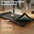 thumbnail image 4 of GOYOUTH 2.25HP Ultra-Slim Under Desk Treadmill with Manual Incline, Compact Walking Pad with Integrated Cord, Space-Saving Portable Running Machine, Quiet Slim Fitness for Home Office & Small Spaces, 4 of 7