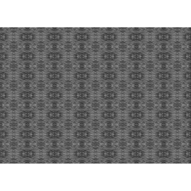 Ahgly Company Tapis Rectangulaire d'Intérieur Lavable en Machine Gris Transitionnel, 2 Pieds x 5 Pieds
