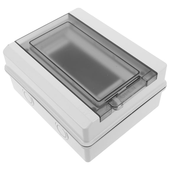 Homoyoyo Outdoor Plastic Breaker Box, Multi-Purpose Electrical Junction Enclosure, 1 Piece