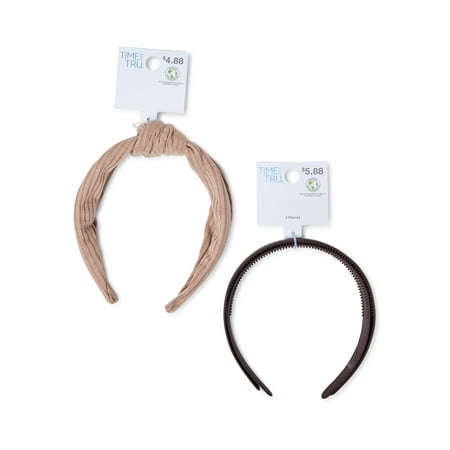 Time and Tru Women's Headband Set, 3-Piece