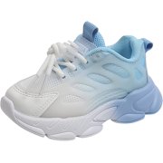 Girls Shoes Lace Up Sneaker Mesh Non-Slip Soft Shoes Rubber Sole Running Shoes for Toddler/Little Kid/Big Kid