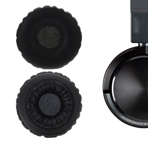 MOKKHNB headphone cushions Headphone Covers PVC Ear Protection Daily Use 2 Pcs