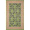 thumbnail image 2 of SAFAVIEH Suzani Ernesto Floral Bordered Area Rug, Green/Violet, 5' x 8', 2 of 7