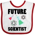 thumbnail image 3 of Inktastic Future Scientist Boys or Girls Baby Bib, 3 of 4