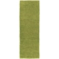 thumbnail image 5 of Hauteloom Pembroke Wool Living Room, Bedroom Area Rug - Shags - High Pile - Olive - 8' x 10'6", 5 of 10