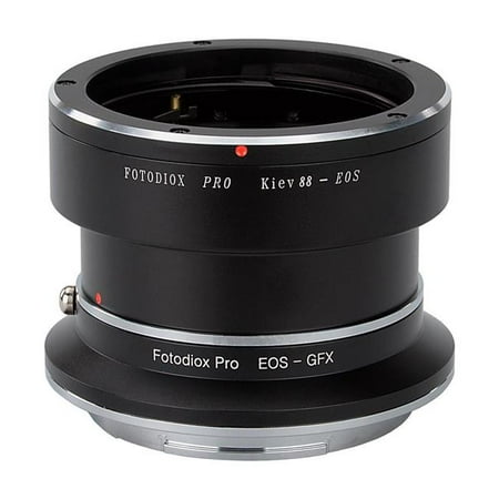 UPC: 0847372038121 | Fotodiox Kiev88-EOS-GFX-Pro Pro Lens Mount Double Adapter for Kiev 88 SLR & Canon EOS D & SLR Lenses to Fujifilm G-Mount GFX