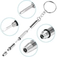 thumbnail image 3 of Eyeglass Repair Kit, Universal Eyeglass Screw & Nut Assortment With Magnetic Screwdriver, Screws, Tweezers, Eyeglass Cloth For Watch Repair, 3 of 5
