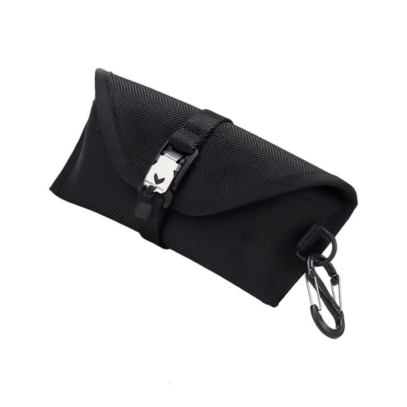 ZELVINN Travel Eyewear in Textured Nylon, Glasses Storage Case for Bag Organization