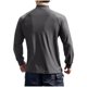 thumbnail image 4 of pstuiky manga larga de hombre, Traje de entrenamiento para hombre con media cremallera, deportivo e informal, color sólido, manga larga camisetas de hombre xl, 4 of 5