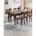 thumbnail image 5 of VEVOR Area Rug, 9 x 12 ft Large Washable Boho Rug, Non-Slip and Tear-Resistant Soft Carpet, Pet & Child Friendly Bohemian Area Rugs, Indoor Mat for Bedroom, Living Room, Kids Room, Office, Gray, 5 of 9