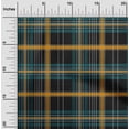 thumbnail image 1 of oneOone Polyester Lycra Black Fabric Madras Check Quilting Supplies Print Sewing Fabric By The Yard 56 Inch Wide, 1 of 4