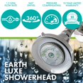 thumbnail image 2 of Niagara Conservation N3915CH Earth Luxe High Efficiency Showerhead, Chrome, 2 of 5