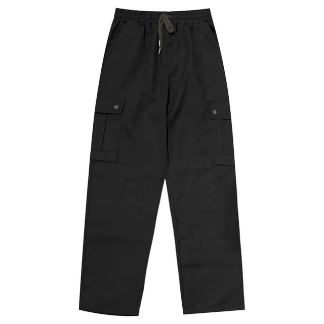 Pantalon Utilitaire Durable pour Hommes, Design Cargo Minimaliste avec Coupe Confortable pour la Randonnée et les Déplacements Quotidiens