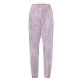 thumbnail image 4 of yievot Womens Winter Plush Pajama Pants Soft Warm Fuzzy Fleece Lounge Pants Sleepwear Bottoms, 4 of 5