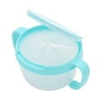 thumbnail image 4 of Tasse à Collation, Bol Alimentaire Anti-Déversement à Double Poignée Sans BPA, Contenant à Collation, Petits Pots de Rangement Réutilisables, Couvercles Hermétiques Résistants aux Fuites [Bleu], 4 of 9