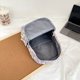 thumbnail image 2 of Bolsa De Hombro Bolso de nailon, Bolso informal colorido para teléfono, para oficina, viajes, escuela (gris), 2 of 8