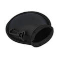thumbnail image 2 of Bolsa de limpiador de bolas de golf con clip colgante, almacenamiento, 10x10 cm, lana alineada para ejercicio, bolsillo portátil para hombres mujeres negro, 2 of 8
