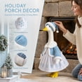 thumbnail image 4 of Qwtwty Christmas Porch Goose Clothes 23" Funny Porch Goose Costume for Yard Outdoor Patio Statue Christmas Holiday Decor, 4 of 9