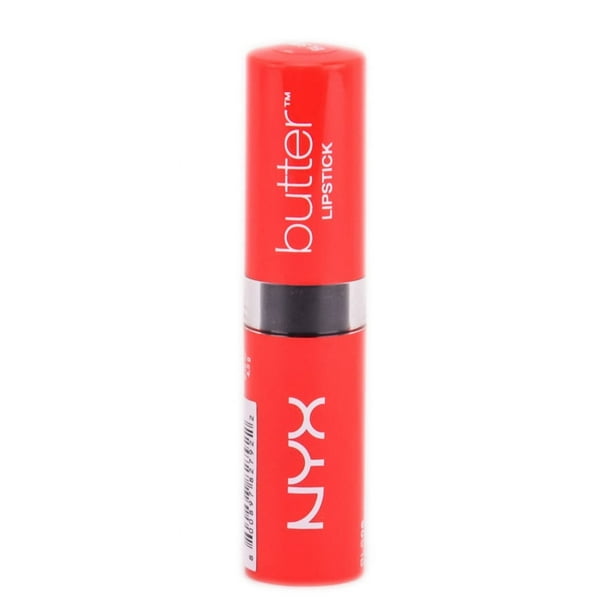 Lápiz labial NYX PROFESSIONAL MAKEUP Butter Fireball Neon Lights color rojo