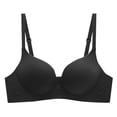 thumbnail image 1 of Plebaso Women's Wireless Push up Bras Seamless Soft Support Everyday Bras Ladies Full Coverage Bralettes, 1 of 7