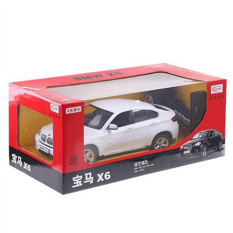 Kingzer Rastar 1:14 BMW X6 Car Model with Remote Control White