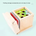 thumbnail image 3 of Monedero de madera Toy Montessori, 4 en 1, clasificador para niños, 3 of 5