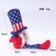 thumbnail image 5 of 2 Pcs Independence Day Patriotic Gnome American President, 5 of 5