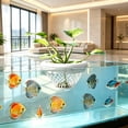 thumbnail image 6 of Aaihamo 2Pcs Floating Planter, Floating Aquarium Planting Basket, Multifunctional Floating Flower Pot for Home Offices, Fish Tanks, and Indoor Decor, 6 of 9