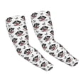 thumbnail image 2 of Goofa Pirate Puppy Pattern UV Sun Protection Arm Sleeves, UPF 50 Sports Cooling Arm Compression Sleeves for Men Women Teenager, 2 of 8