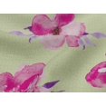 thumbnail image 4 of oneOone Viscose Jersey Fabric Watercolor Leaves & Flower Floral Print Fabric By The Yard 60 Inch Wide, 4 of 5