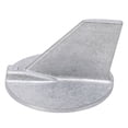 thumbnail image 4 of Marine Anode Block, Stern Drive Using Zinc Alloy Trim Tab 6E5 45371 01 00 Rustproof  For 115TJRW 115TLRW 130TLRW 1998, 4 of 8