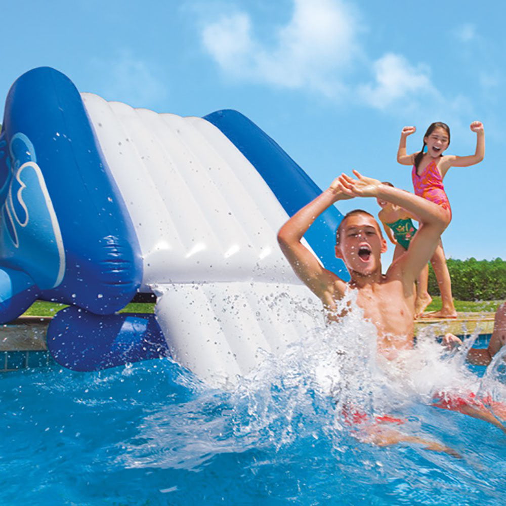 Water Slide Inflatable Pool Accessories Summer Splash Party Fun 10.11"x6.9"x3.1" 