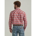 thumbnail image 2 of Wrangler Retro Core Snap Red Plaid - Mens Shirt  - 112347307, 2 of 4