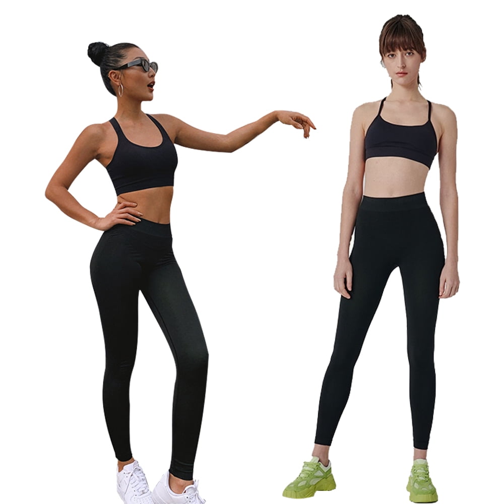 Women Yoga Pants Tummy Control Legging 4 Way Stretch Mid Rise Onesize for Workout with Avocado Caring Your Skin