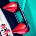thumbnail image 3 of Xotic Tech JDM Quick Release Fasteners For Car Bumpers Trunk Fender Hatch Lids Spike Racing Red Color, 3 of 5