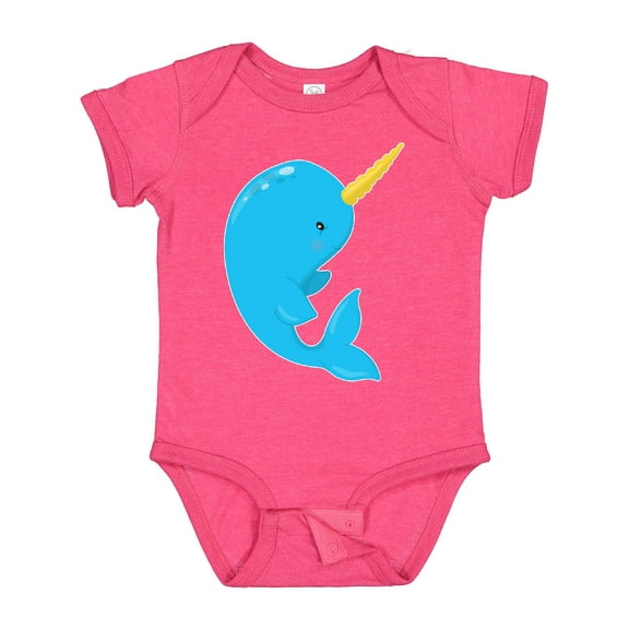 Inktastic Narwhal Boys or Girls Baby Bodysuit