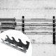 thumbnail image 5 of Soporte de pared para barra de pesas, ancho ajustable, resistente, accesorios de fitness para gimnasio y hogar., 5 of 7
