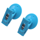 thumbnail image 1 of Riwesomey 2 uds Clips de ventana de coche montados 200G Clips de succión de ventana soportes de ventosa de coche extraíbles Kits de molduras para tableros de automóviles azul, 1 of 8