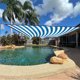 thumbnail image 5 of Toldo rectangular para patio, jardín o piscina – Toldo exterior de HDPE transpirable que bloquea el sol., 5 of 6
