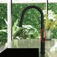 thumbnail image 3 of NEWATER Pull Down Kitchen Faucet,Matte Black, 3 of 13