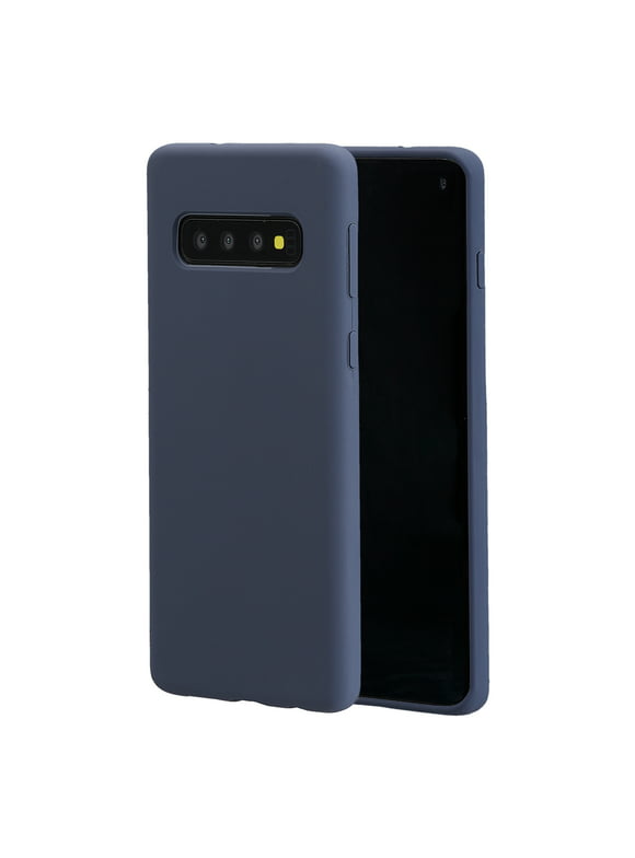 Blackweb Soft Touch Silicone Case for Galaxy S10, Multiple Colors
