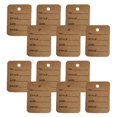 thumbnail image 2 of Shisuyan Hanging Tags Paper 1000Pcs 2X1.4In Rectangular For Store Use, 2 of 9
